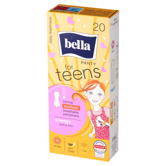 Bella Panty for Teens, wkładki higieniczne, Energy, 20 sztuk - zdjęcie produktu