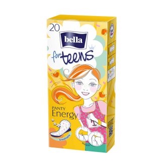 Bella Panty for Teens, wkładki higieniczne, Energy, 20 sztuk - zdjęcie produktu