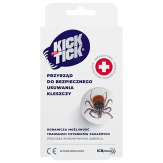 Kick the Tick, przyrząd do bezpiecznego usuwania kleszczy, 1 sztuka - zdjęcie produktu