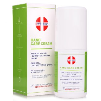 Beta-Skin Hand Care Cream, krem do suchej i szorstkiej skóry dłoni, 75 ml - zdjęcie produktu
