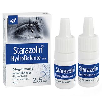 Starazolin HydroBalance PPH, krople do oczu, 2 x 5 ml - zdjęcie produktu