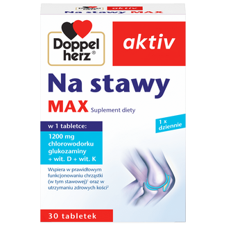 Doppelherz Aktiv Na stawy Max, 30 tabletek - zdjęcie produktu
