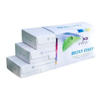 Soczewki kontaktowe Eyeye Bioxy Daily, 1-dniowe, -6,50, 90 sztuk - zdjęcie produktu