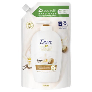 Dove, mydło w płynie, masło shea i wanilia, zapas, 500 ml - zdjęcie produktu