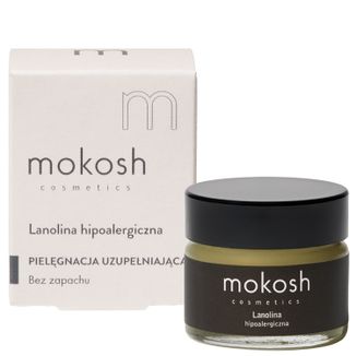 Mokosh, lanolina hipoalergiczna, 15ml Mokosh, lanolina hipoalergiczna, 15ml - zdjęcie produktu