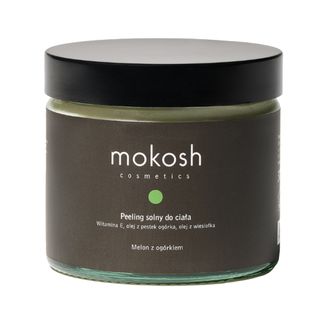 Mokosh, peeling solny do ciała, melon z ogórkiem, 300 g - zdjęcie produktu