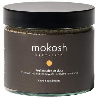 Mokosh, peeling solny do ciała, kawa z pomarańczą, 300 g - zdjęcie produktu