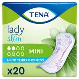 Tena Lady Slim, wkładki urologiczne, Mini, 20 sztuk - miniaturka zdjęcia produktu