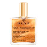 Nuxe Huile Prodigieuse Or, suchy olejek ze złotymi drobinkami do ciała, twarzy i włosów, 100 ml USZKODZONE OPAKOWANIE - miniaturka zdjęcia produktu