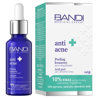 Bandi Anti Acne, peeling kwasowy antytrądzikowy, 30 ml USZKODZONE OPAKOWANIE - zdjęcie produktu