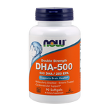 Now Foods DHA-500, 90 kapsułek miękkich - miniaturka zdjęcia produktu