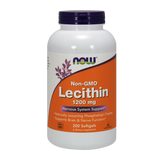 Now Foods Non-GMO Lecithin 1200 mg, lecytyna, 200 kapsułek - miniaturka zdjęcia produktu