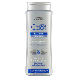 Joanna Ultra Color System, szampon do włosów blond i rozjaśnianych, 400 ml - zdjęcie produktu