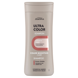 Joanna Ultra Color System, szampon do włosów brązowych i kasztanowych, 200 ml USZKODZONE OPAKOWANIE Joanna Ultra Color System, szampon do włosów brązowych i kasztanowych, 200 ml USZKODZONE OPAKOWANIE - zdjęcie produktu