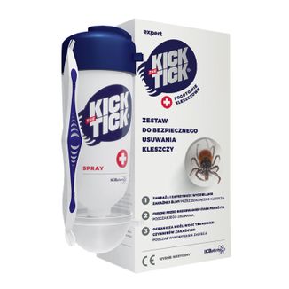 Kick the Tick Expert, zestaw do bezpiecznego usuwania kleszczy USZKODZONE OPAKOWANIE - zdjęcie produktu