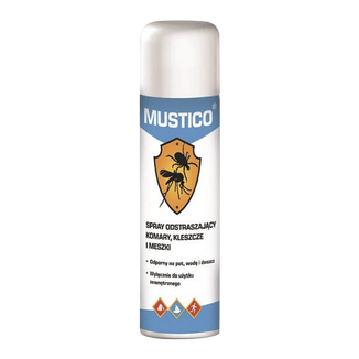 Mustico, spray odstraszający komary, kleszcze i meszki, z DEET, 100 ml - zdjęcie produktu