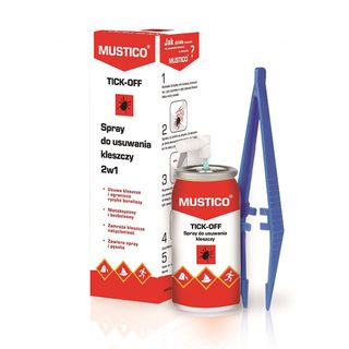 Mustico Tick-Off, spray do usuwania kleszczy 2w1, 8 ml - miniaturka  zdjęcia produktu