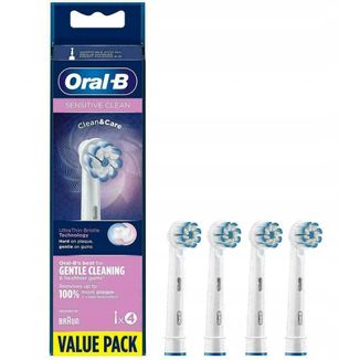 Oral-B, końcówki wymienne do szczoteczki elektrycznej Sensi UltraThin, EB 60-4, 4 sztuki - zdjęcie produktu