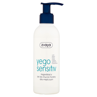 Ziaja Yego Sensitiv, łagodzący żel do mycia twarzy, 200 ml - zdjęcie produktu