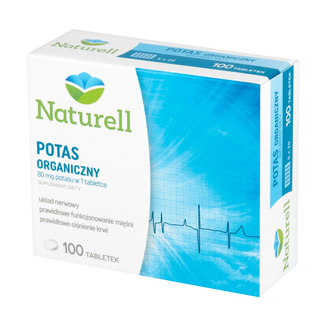 Naturell Potas Organiczny, 100 tabletek - zdjęcie produktu
