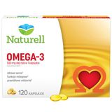 Naturell Omega 3, 120 kapsułek USZKODZONE OPAKOWANIE Naturell Omega 3, 120 kapsułek USZKODZONE OPAKOWANIE - miniaturka zdjęcia produktu