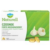 Naturell Czosnek Forte Bezzapachowy, 90 kapsułek USZKODZONE OPAKOWANIE - miniaturka zdjęcia produktu