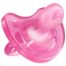 Chicco, smoczek uspokajający, silikonowy, Physio Soft, od urodzenia, różowy, 1 sztuka - miniaturka  zdjęcia produktu