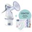 Chicco, laktator manualny NaturalFeeling, od urodzenia + wkładki laktacyjne, 60 sztuk - miniaturka  zdjęcia produktu