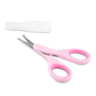 Chicco, nożyczki do paznokci, różowe, od urodzenia, 1 sztuka - zdjęcie produktu