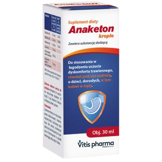 Anaketon, krople, 30 ml USZKODZONE OPAKOWANIE - zdjęcie produktu