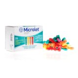 Microlet, lancety, 25 sztuk - miniaturka zdjęcia produktu