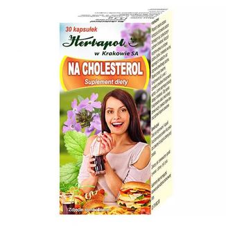 Herbapol Na Cholesterol, 30 kapsułek - zdjęcie produktu
