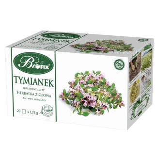 Bi Fix, Tymianek herbatka ziołowa, 1,75 g x 20 saszetek - zdjęcie produktu