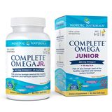 Nordic Naturals Complete Omega Junior, dla dzieci 6-12 lat, smak cytrynowy, 90 kapsułek USZKODZONE OPAKOWANIE - miniaturka zdjęcia produktu