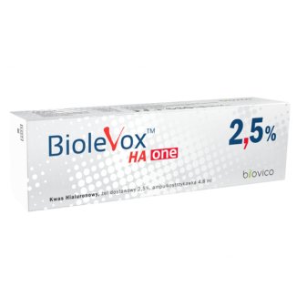 Biolevox HA One 2,5%, żel do iniekcji, 4,8 ml x 1 ampułkostrzykawka - zdjęcie produktu
