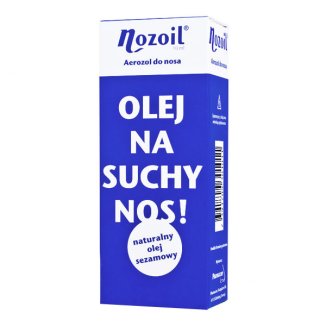 Nozoil, aerozol do nosa, 10 ml USZKODZONE OPAKOWANIE Nozoil, aerozol do nosa, 10 ml USZKODZONE OPAKOWANIE - zdjęcie produktu