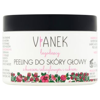 Vianek, łagodzący peeling do skóry głowy, 155 g - zdjęcie produktu