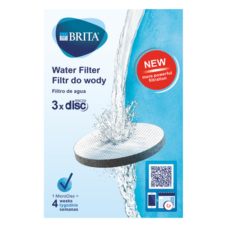 Brita MicroDisc Fill & Go, dysk wymienny do butelki i karafki, 3 sztuki - zdjęcie produktu