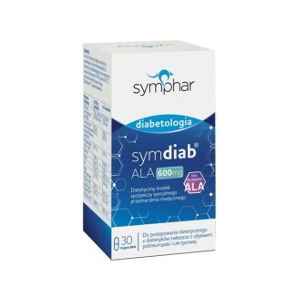 Symdiab ALA 600 mg, 30 kapsułek - zdjęcie produktu