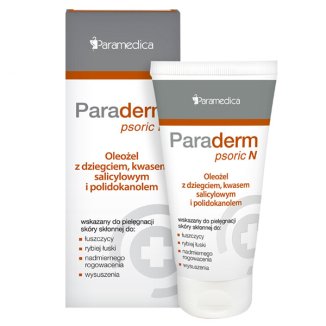 Paramedica Paraderm Psoric N, oleożel z dziegciem, kwasem salicylowym i polidokanolem, 85 g - zdjęcie produktu