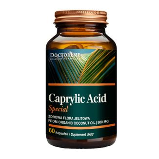 Doctor Life Caprylic Acid Special, kwas kaprylowy, 60 kapsułek - zdjęcie produktu