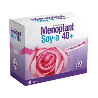 Menoplant Soy-a 40+, 60 kapsułek - zdjęcie produktu