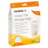 Medela, torebki do przechowywania pokarmu, 25 sztuk - miniaturka zdjęcia produktu