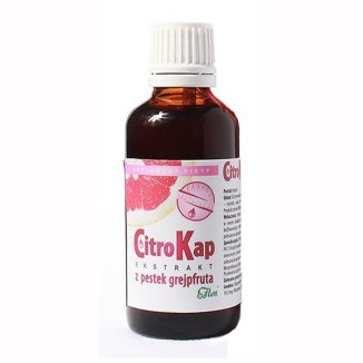 Flos CitroKap, ekstrakt z pestek grejpfruta, 50 ml USZKODZONE OPAKOWANIE Flos CitroKap, ekstrakt z pestek grejpfruta, 50 ml USZKODZONE OPAKOWANIE - zdjęcie produktu