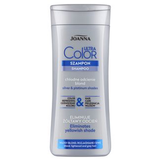 Joanna Ultra Color System, szampon do włosów blond i rozjaśnianych, 200 ml - zdjęcie produktu