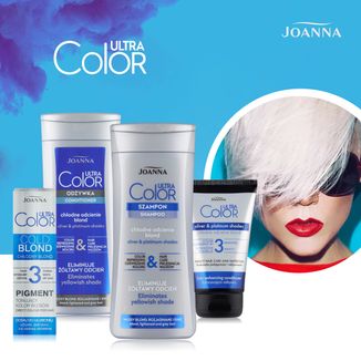 Joanna Ultra Color System, szampon do włosów blond i rozjaśnianych, 200 ml - 5 Joanna Ultra Color System, szampon do włosów blond i rozjaśnianych, 200 ml - 5 - zdjęcie produktu