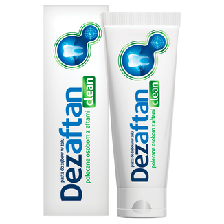 Dezaftan Clean, pasta do zębów w żelu, 75 ml - zdjęcie produktu