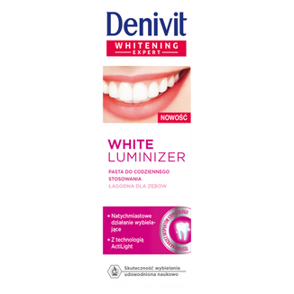 Denivit, pasta do zębów, White Luminizer, 50 ml - zdjęcie produktu