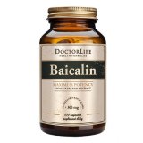 Doctor Life, Baicalin, Bajkalina, tarczyca bajkalska, ekstrakt 500 mg, 100 kapsułek - miniaturka zdjęcia produktu