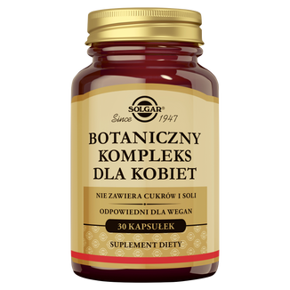 Solgar Botaniczny Kompleks Dla Kobiet, 30 kapsułek - zdjęcie produktu